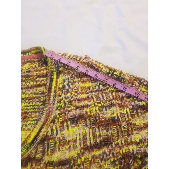 Silence Noise Womens Sweater Size Small Slouchy Chenille Crop Comfy Soft Boxy - Picture 7 of 12